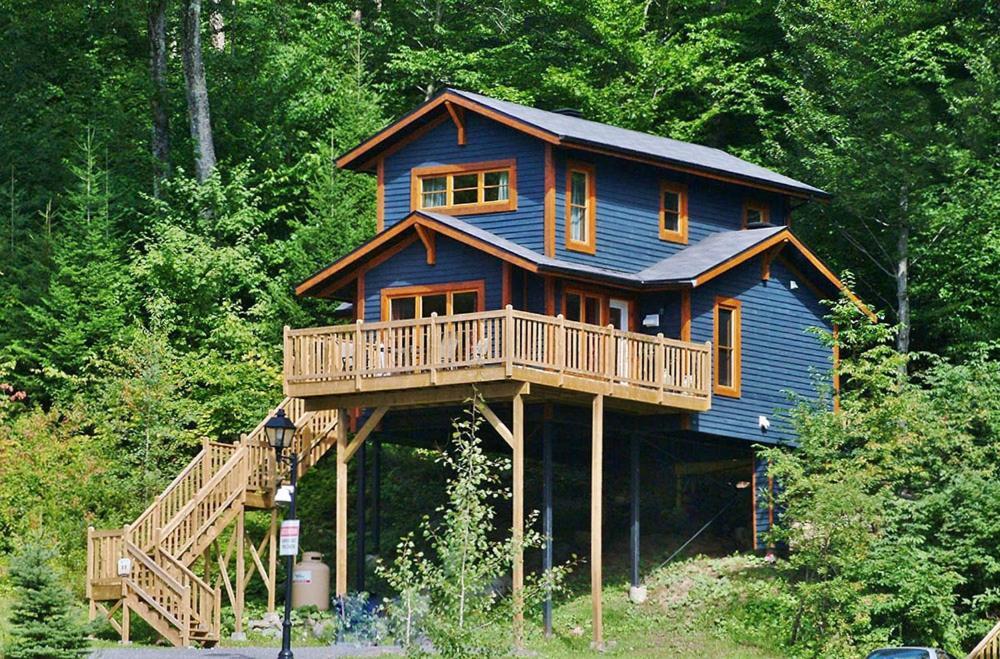 Chalets Alpins - 11 Chemin Des Skieurs Stoneham Exterior foto