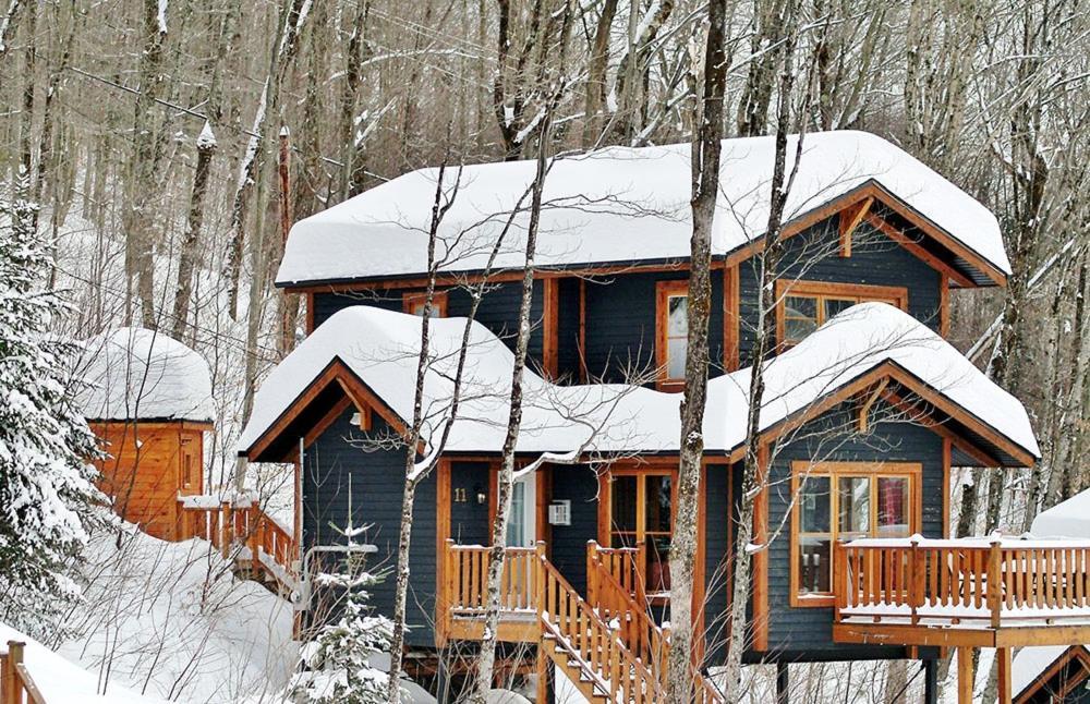 Chalets Alpins - 11 Chemin Des Skieurs Stoneham Exterior foto